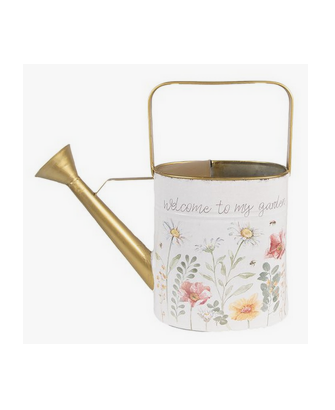 Arrosoir Fleuri "Welcome to my Garden"