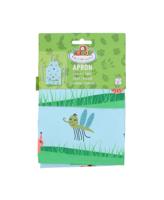 Tablier de jardinage enfant motif insectes